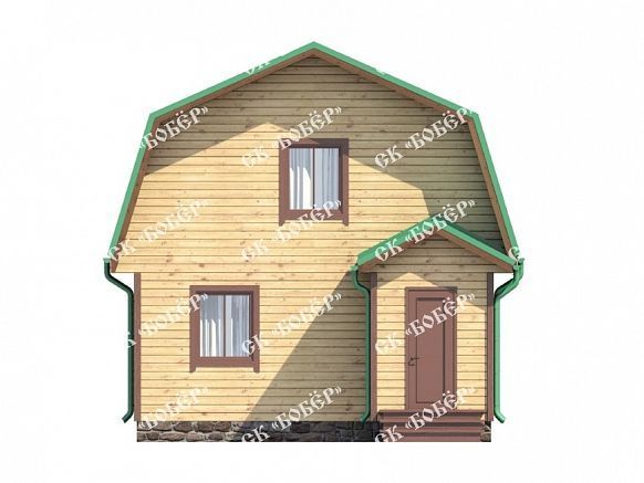 Дом из бруса 4х6. фото